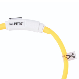 Светящийся ошейник FLASH LED, S, 1 x 35 см, оранжевый MPets 10855499-10