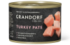 GRANDORF FRESH Консервы для собак Паштет из индейки 200г