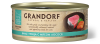 GRANDORF Консервы для кошек Филе тунца с мясом лосося 70гр